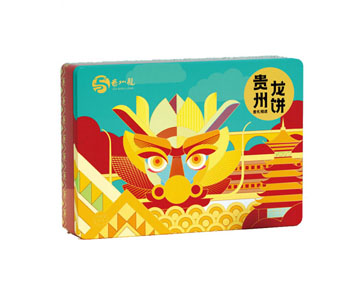 199款-月过山丘（铁盒）-贵州龙月饼